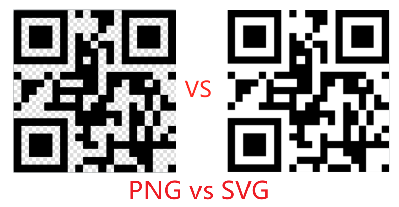 png vs svg le haghaidh qr code.png