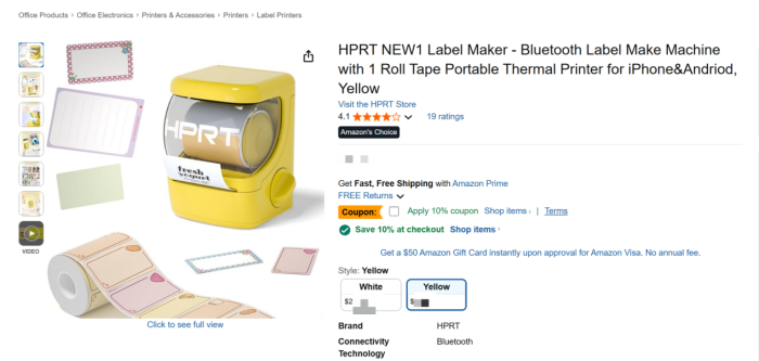 Teideal liosta Amazon