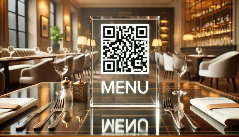 cód qr gloine le haghaidh restaurants.jpg