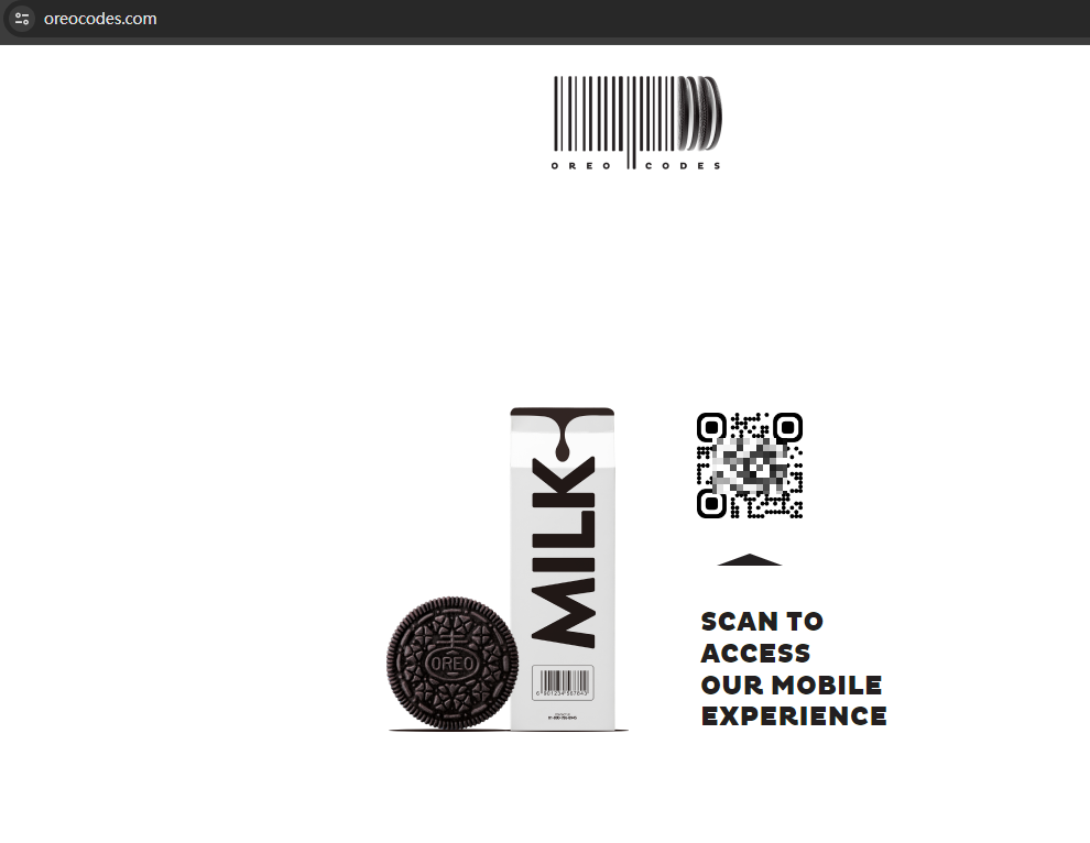 Gréasán Gréasáin Gréasáin Barcode Bainne Oreo.png