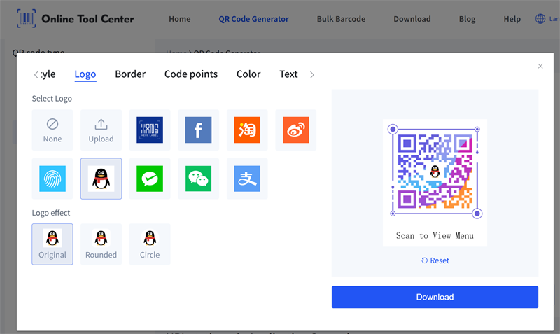 c&oacute;d qr roghchl&aacute;r erate