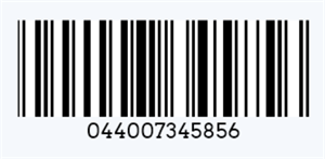 barcode for vinyl record barcód le haghaidh taifead vinil
