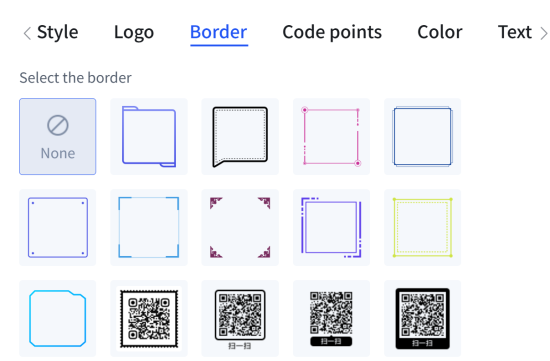 qr code borders teorainneacha cód qr